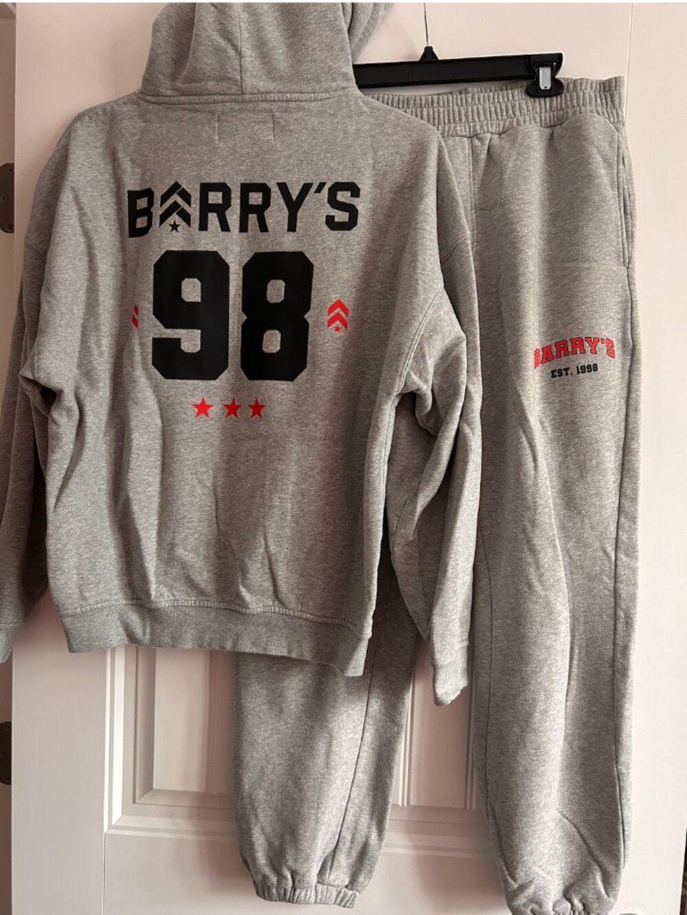 Barry's Grey Sweat set - Hoodie + Sweatpant